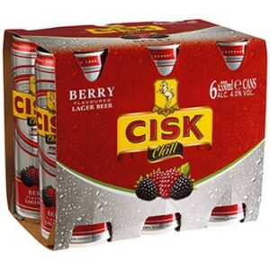 CISK CHILL BERRIES CAN 6X33CL