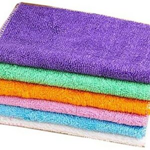 GDL MICROFIBRE CLOTHS PINK/GREEN/BLUE 40X40CM