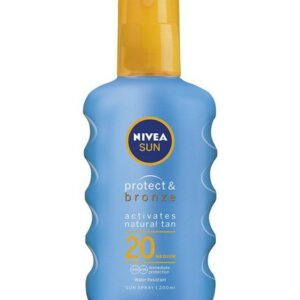 NIVEA SUN PROTECT & BRONZE SPRAY SPF20 200ML