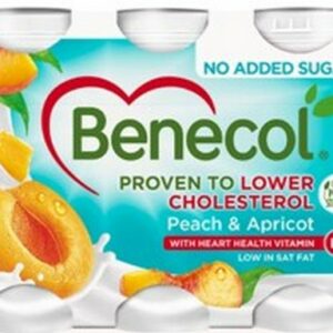 BENECOL PEACH & APRICOT NAS 6X67.5G