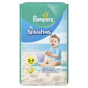 PAMPERS CARRY PACK SPLASHERS 3 MIDI X12