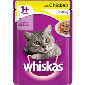 WHISKAS POUCH CHICKEN IN JELLY 100G
