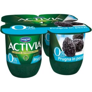 DANONE ACTIVIA 0% YOGURT PRUGNA 4X125G