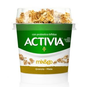 DANONE ACTIVIA MIX & GO GRANOLA & MIELE 170G