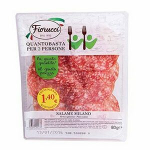 FIORUCCI SALAME MILANO FOR 2 PERSONS ?1.40 80G