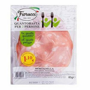 FIORUCCI MORTADELLA FOR 2 PERSONS €1.10 85G