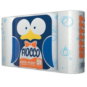 FIOCCO KITCHEN ROLL 2PLY X4