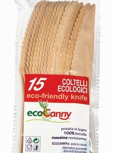 ECO CANNY BIO CUTLERY KNIVES X15 160MM