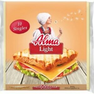 ALMA LIGHT CHEESE SLICES 170G