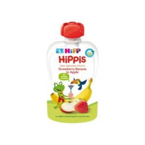 HIPP STRAWBERRY, BANAN & APPLE 100G