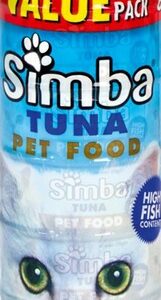 SIMBA CAT FOOD PATE TUNA 6X170G
