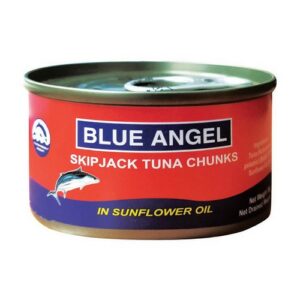 BLUE ANGEL SKIPJACK TUNA CHUNKS IN SUNFLOWER OIL 95G