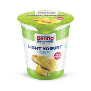 BENNA LIGHT YOGURT LEMON TART FAT FREE 150ML