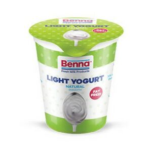 BENNA LIGHT NATURAL YOGURT FAT FREE 150ML