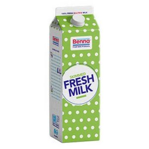 BENNA SKIMMED MILK 0.3% FAT 1L