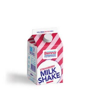 BENNA FLAVOURED MILK STRAWBERRY 500ML