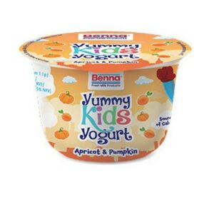 BENNA YUMMY KIDS YOGURT APRICOT & PUMPKIN 150ML