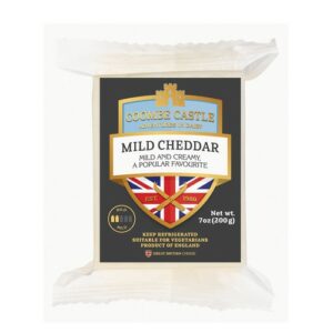 COOMBECASTLE CHEEDAR MILD WHITE 200G