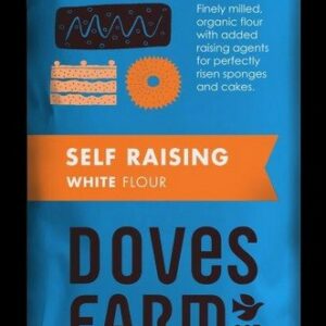 DOVES FARM ORGANIC WHITE SELFRAISING FLOUR 1KG