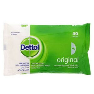 DETTOL ANTIBACTERIAL WIPES X40