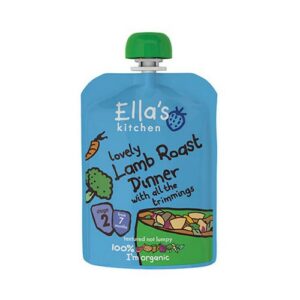 ELLAS STAGE 2 7 MONTHS+ LOVELY LAMB ROAST DINNER 130G