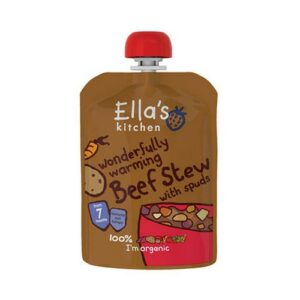 ELLAS STAGE 2 7 MONTHS+ WARMING BEEF STEW WITH SPUDS 130G
