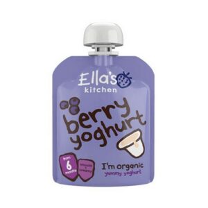ELLAS STAGE 1 6 MONTHS+ BERRY YUMMY YOGHURT 90G