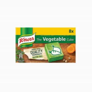 KNORR VEGETABLE CUBES X8 80G