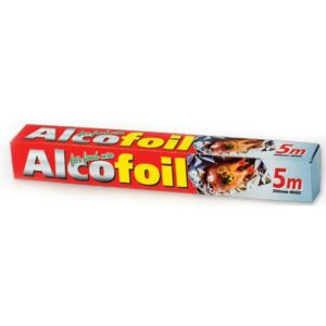 ALCOFOIL ALUMINIUM FOIL 300MM WIDE 5M