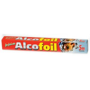 ALCOFOIL ALUMINIUM FOIL 45MM WIDE 5M