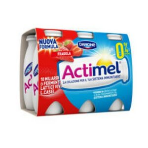 DANONE ACTIMEL 0.1% FRAGOLA 6X100ML
