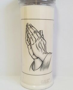 ILKOS WHITE OIL CANDLE 115 HOURS 6/14CM