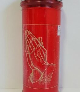 ILKOS RED OIL CANDLE 50 HOURS 3/10 CM