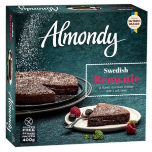 ALMONDY SWEDISH BROWNIE CAKE GLUTEN FREE 400G