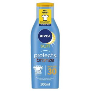 NIVEA SUN PROT BRONZE LOTION SPF30 200ML
