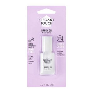 ELEGANT TOUCH BRUSH ON NAIL GLUE (PRL)
