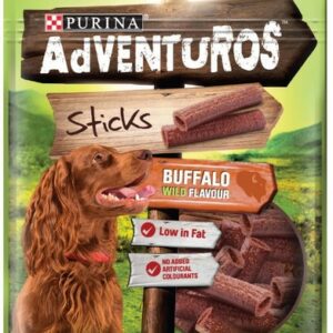 PURINA DOG ADVENTUROS STICKS BUFFALO WILD 120G