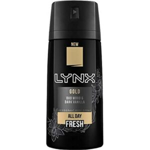 LYNX BODY SPRAY GOLD 150ML