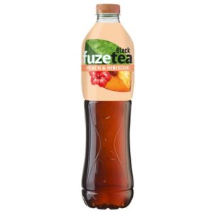 FUZETEA BLACK TEA PEACH & HIBISCUS 1.5L