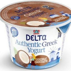 DELTA GREEK YOG COCONUT CHOCOLATE 150G