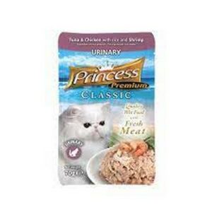 PRINCESS CHICKEN TUNA RICE & SHRIMP POU 70G