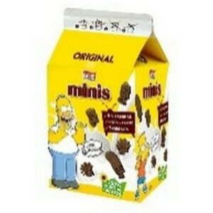 ARLUY SIMPSONS MINIBISCUITS CHOCO 135G